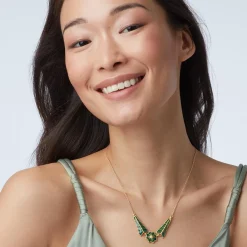 Best The Met Store Lotus Pagoda Plique-à-Jour Pendant Necklace