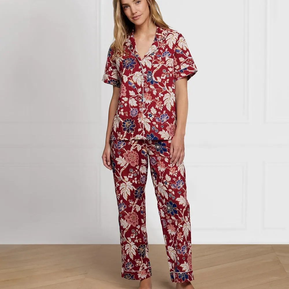 Hot The Met Store Lyon Floral Cotton Women's Pajamas