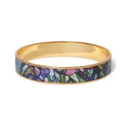 New The Met Store Magnolias and Irises Enamel Bangle