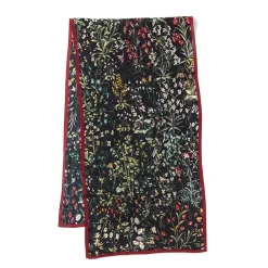 Online The Met Store Medieval Millefleurs Oblong Silk Scarf