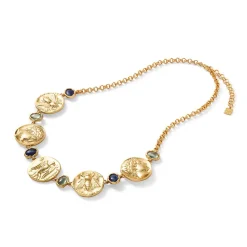 Clearance The Met Store Mediterranean Coin Statement Necklace