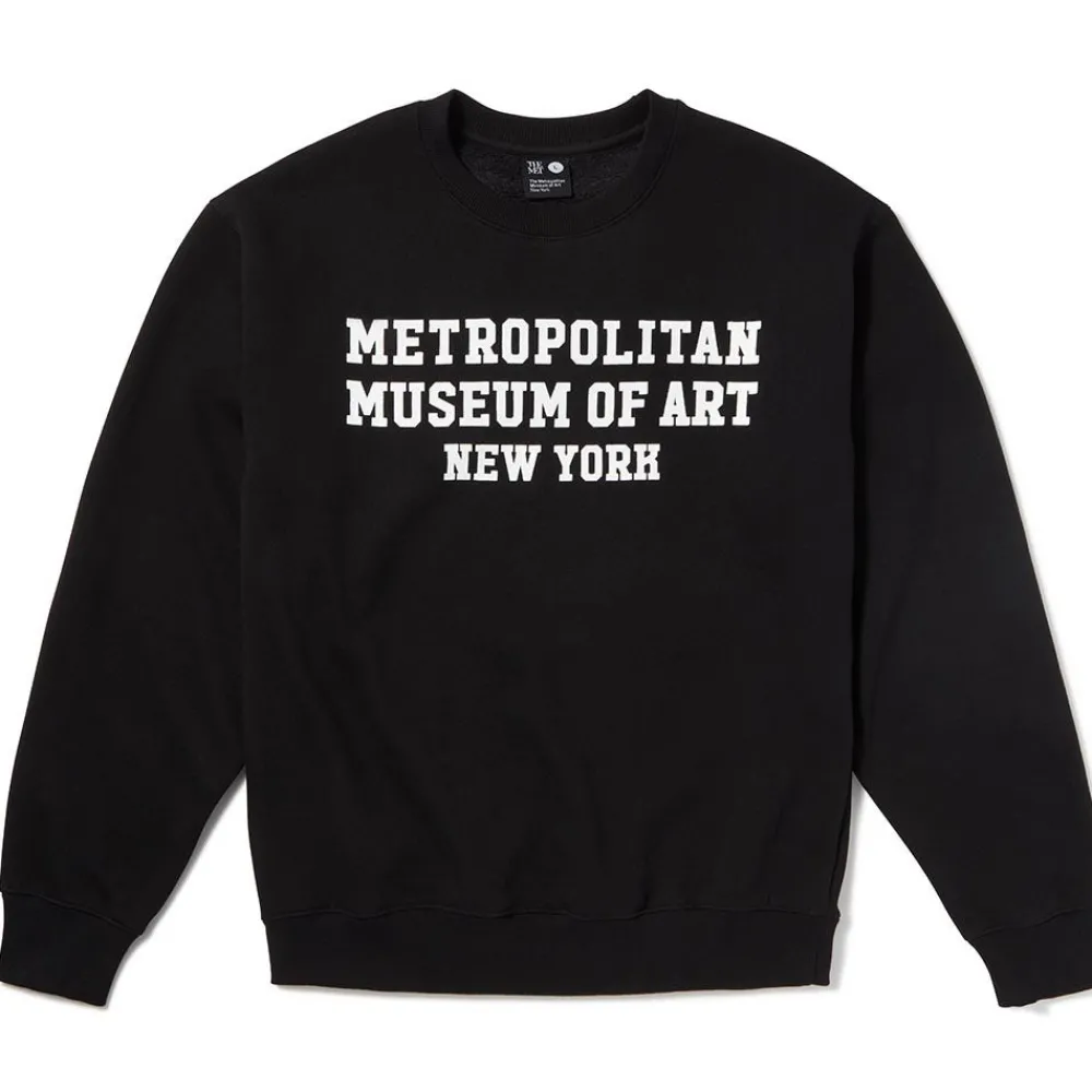 Discount The Met Store Met Campus Crew Neck Sweatshirt