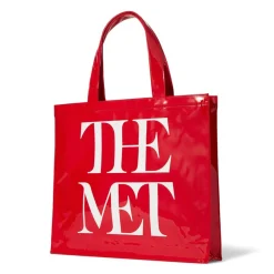 The Met Store Met Logo Vinyl Tote