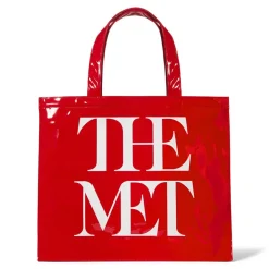 The Met Store Met Logo Vinyl Tote