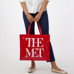 The Met Store Met Logo Vinyl Tote