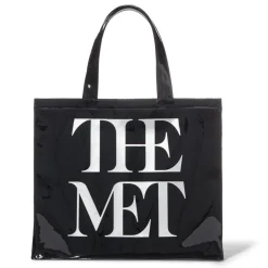 The Met Store Met Logo Vinyl Tote