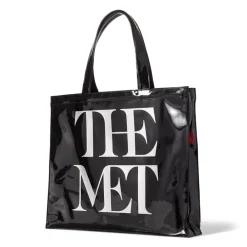 The Met Store Met Logo Vinyl Tote