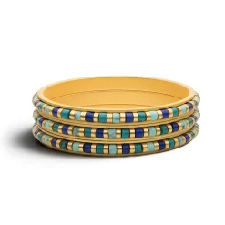 Outlet The Met Store Middle Kingdom Cylindrical Bead Bangles