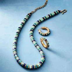 Sale The Met Store Middle Kingdom Cylindrical Bead Earrings