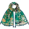 Hot The Met Store Ming Birds and Flowering Branches Oversize Oblong Scarf