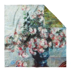 Best The Met Store Monet Blooms Double-Sided Square Silk Scarf