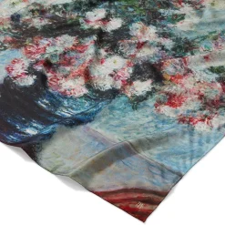 Best The Met Store Monet Blooms Double-Sided Square Silk Scarf