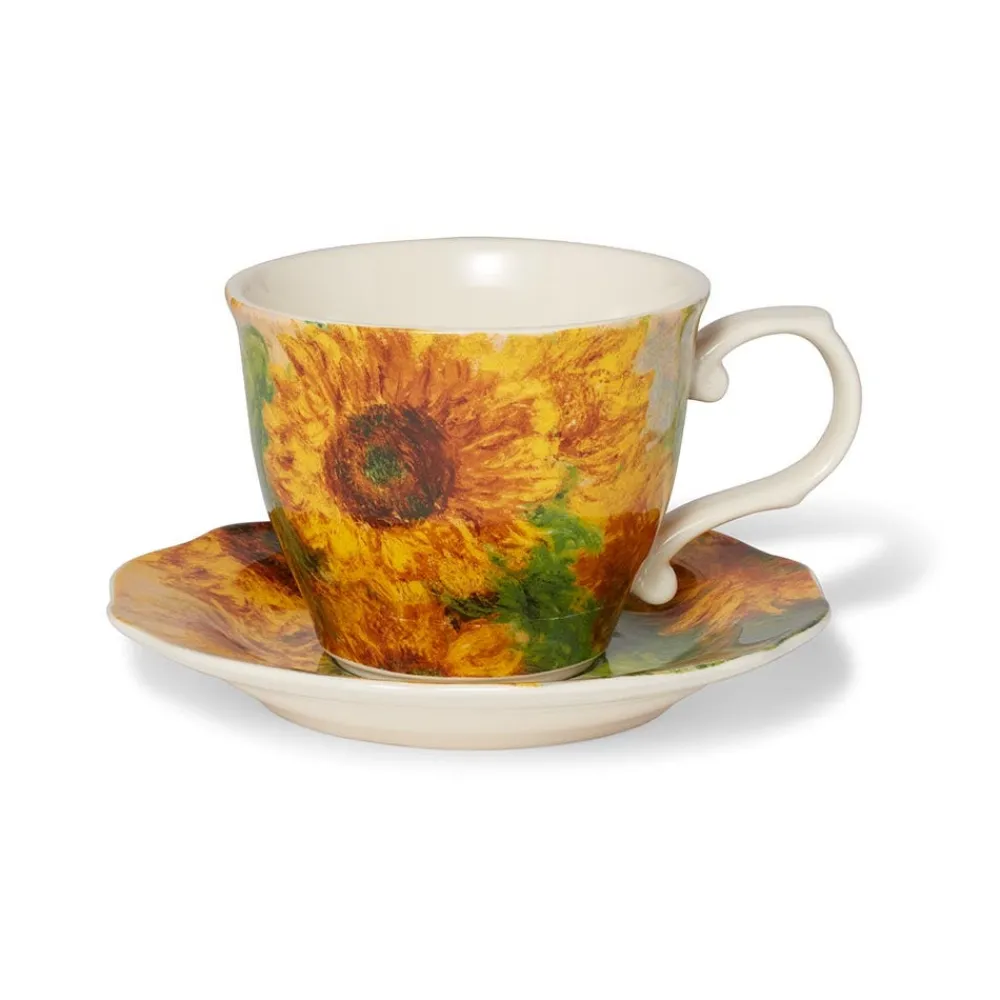 Discount The Met Store Monet Sunflowers Teacup and Saucer