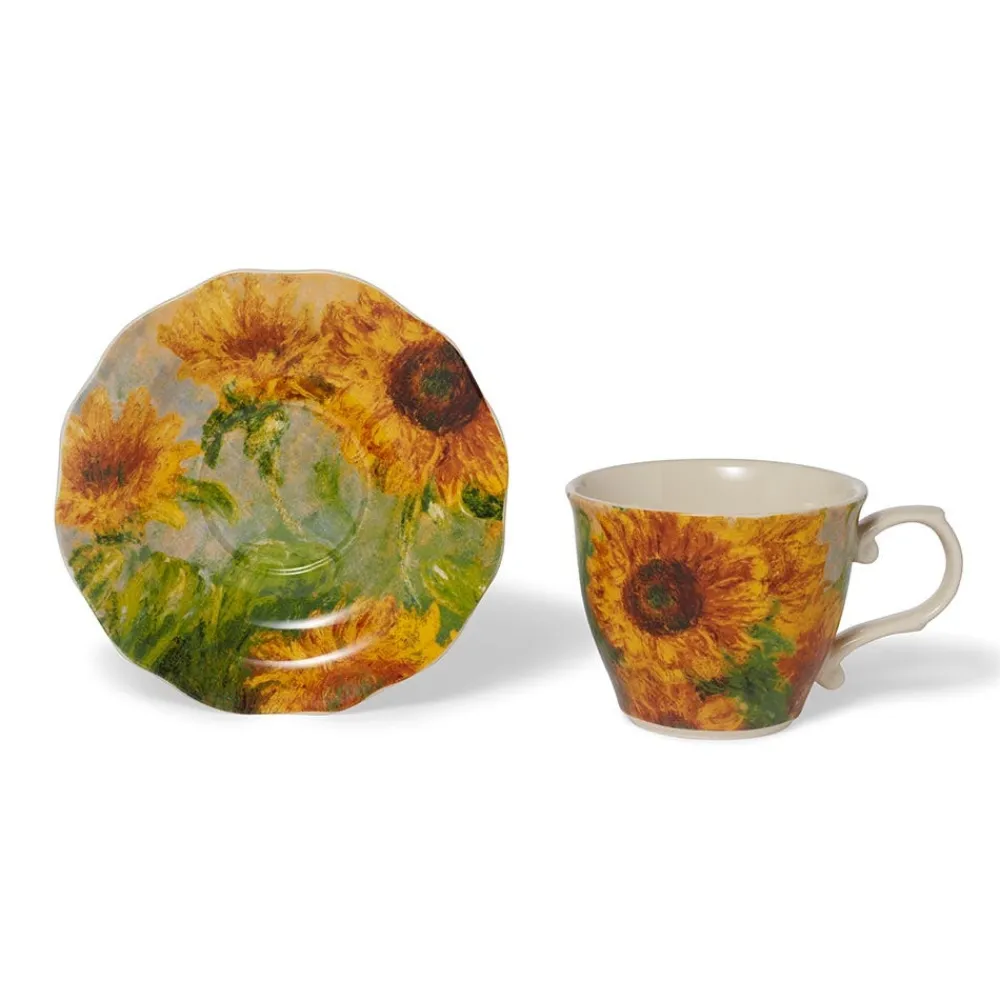 Discount The Met Store Monet Sunflowers Teacup and Saucer