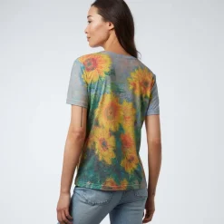 The Met Store Monet Sunflowers Women's Tee