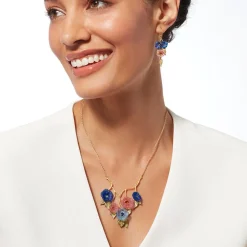 Sale The Met Store Morning Glories Bib Necklace