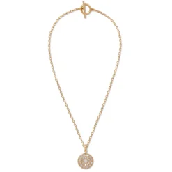 Discount The Met Store Mother-of-Pearl Mosaic T-Bar Pendant Necklace