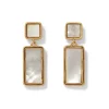 Sale The Met Store Mother-of-Pearl Tile Double-Drop Earrings