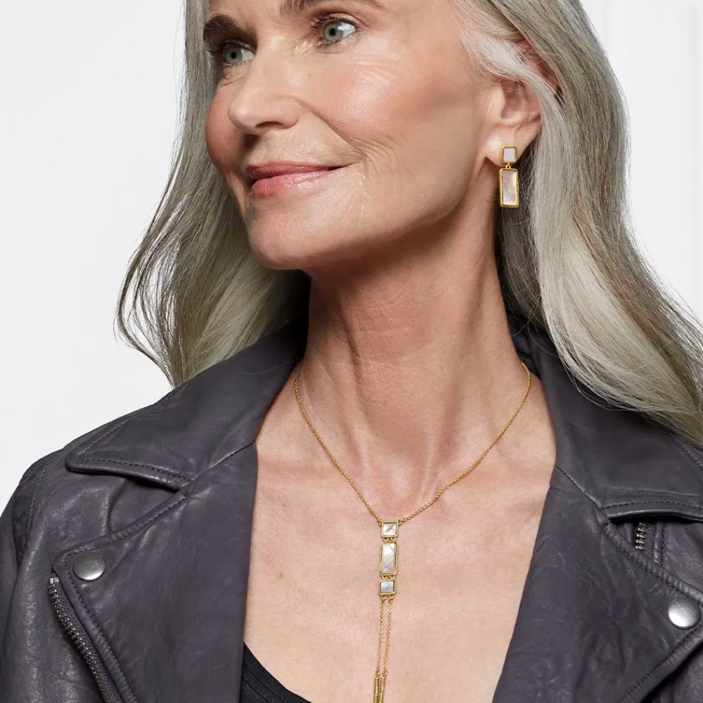 Online The Met Store Mother-of-Pearl Tile Double Lariat Necklace