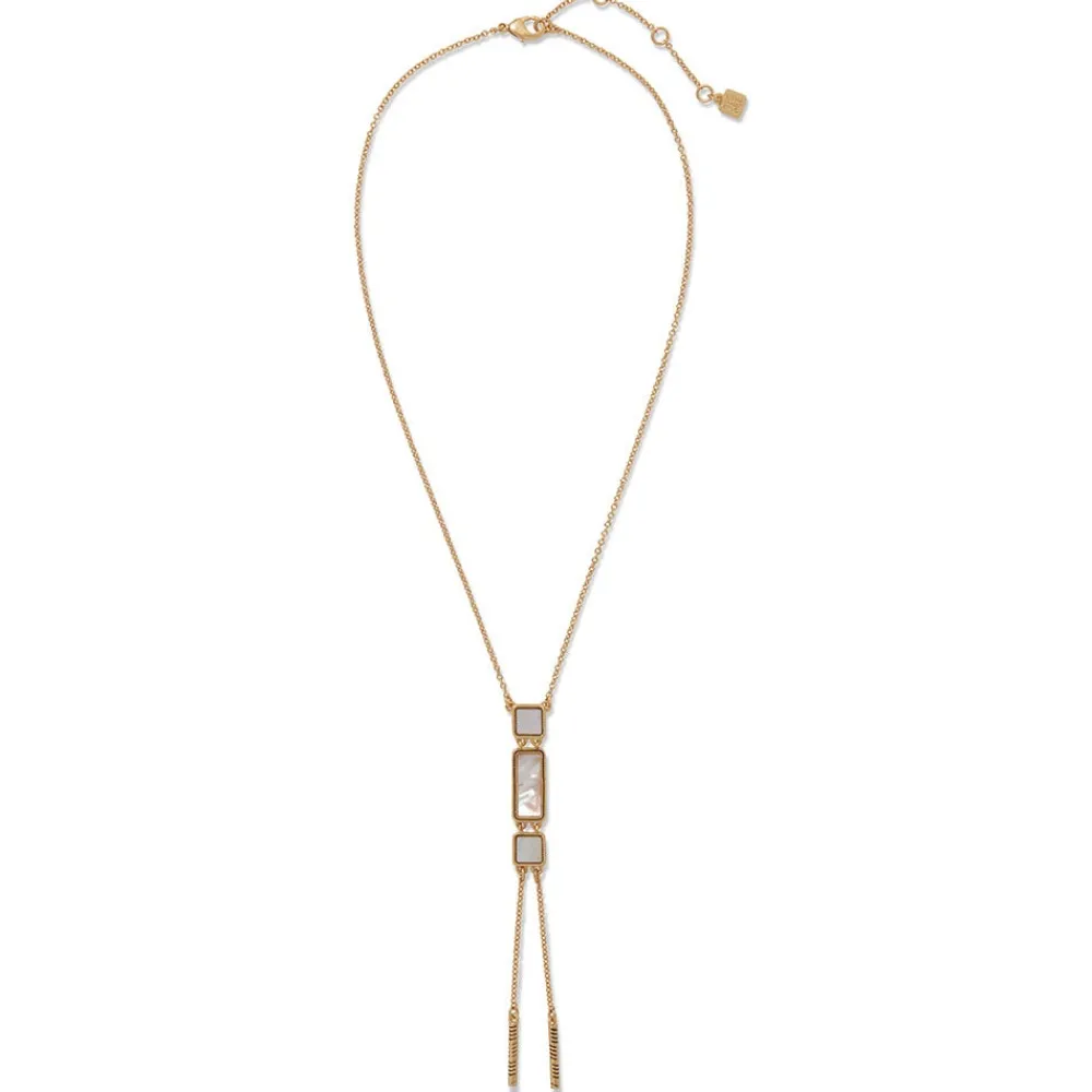 Online The Met Store Mother-of-Pearl Tile Double Lariat Necklace