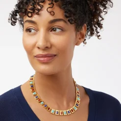 Clearance The Met Store New Kingdom Gems Collar Necklace