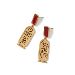 Hot The Met Store New Kingdom Gems Double-Drop Earrings