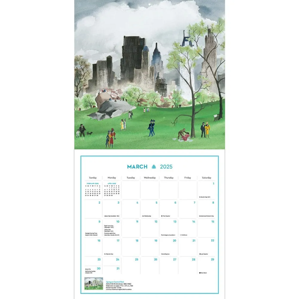 Online The Met Store New York in Art Wall Calendar 2025