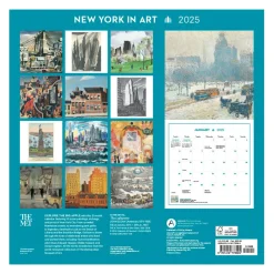Online The Met Store New York in Art Wall Calendar 2025
