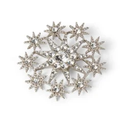 Discount The Met Store Ottoman Star Antiqued Silver Brooch