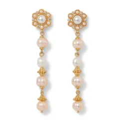 Sale The Met Store Philippine Pearl Linear Drop Earrings