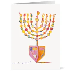 Hot The Met Store Podwal: Menorah Dreidel Holiday Cards