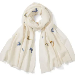 Sale The Met Store Qing Embroidered Butterflies Oblong Scarf