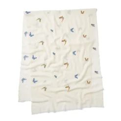 Sale The Met Store Qing Embroidered Butterflies Oblong Scarf