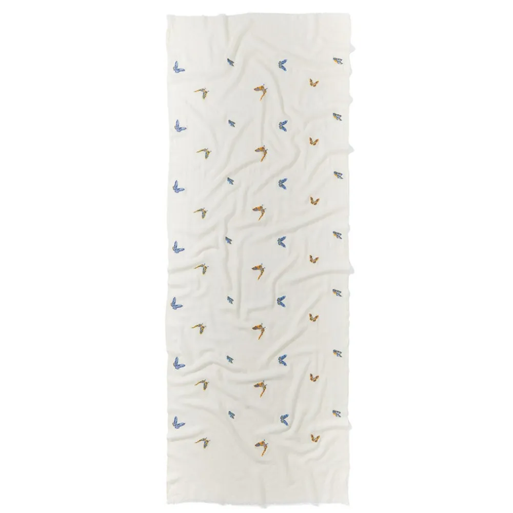 Sale The Met Store Qing Embroidered Butterflies Oblong Scarf