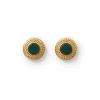 Online The Met Store Roman Malachite Stud Earrings