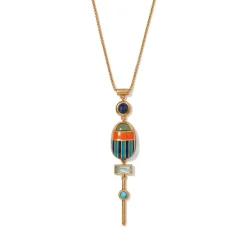The Met Store Royal Scarab Lariat Necklace