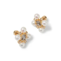 The Met Store Royal Tudor Statement Stud Earrings