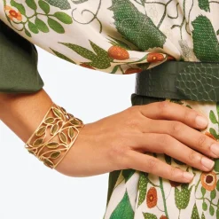 Outlet The Met Store Sage Leaf Cuff