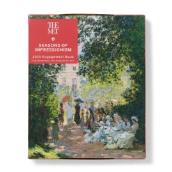 Outlet The Met Store Seasons of Impressionism Spiral-Bound Engagement Calendar 2025