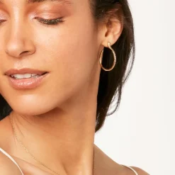 Clearance The Met Store Serpentine Hoop Earrings