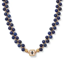 Clearance The Met Store Spanish Baldric Lapis Braided Necklace