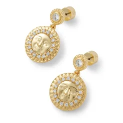 New The Met Store Spanish Day and Night Sun Drop Earrings