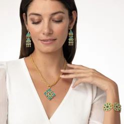 Online The Met Store Tibetan Mandala Fringe Drop Earrings