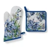 Sale The Met Store Van Gogh Irises Pot Holder and Oven Mitt Set