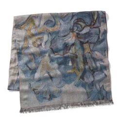 Best The Met Store Van Gogh Irises Wool-Blend Shawl