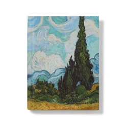 Discount The Met Store Van Gogh Wheat Field with Cypresses Small Pocket Calendar 2025