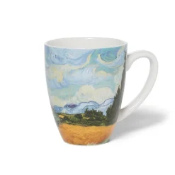 Best The Met Store Van Gogh Wheat Field with Cypresses Covered Mug with Tea Infuser