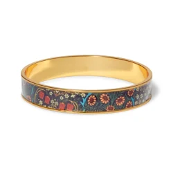 New The Met Store William Morris Blackthorn Enamel Bangle