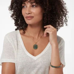 New The Met Store William Morris Blackthorn Enamel Bangle