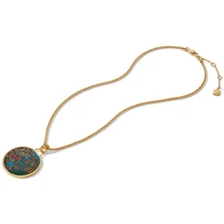 Hot The Met Store William Morris Blackthorn Enamel Pendant Necklace